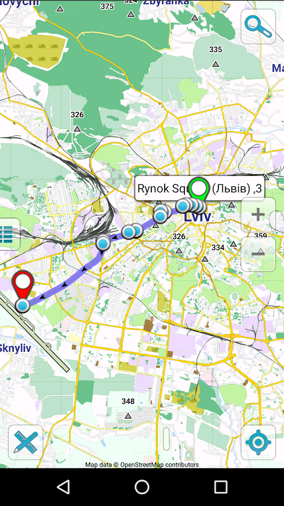Показать на карте львовский. Офлайн карты для ПК Украины.