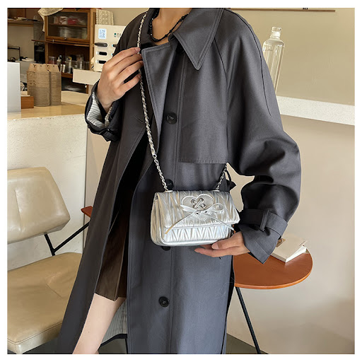 Title 10, Fashion Chain Simple Western Style Messenger Ba...