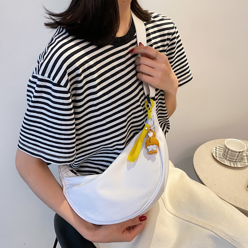 Title 7, Nylon Womens Saddle Crossbody Dumpling Bag – a...