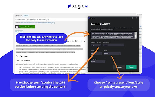 Xagio AI | Integrate ChatGPT & WordPress