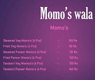 Momo's Wala menu 1