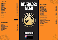 Cafe Troy & Lounge menu 1