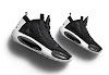 air jordan 34 “eclipse” black white