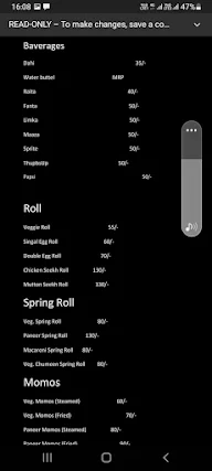 Sunny Fast Food & Tawa Roti menu 1