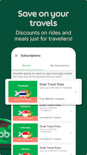 Grab - Taxi & Food Delivery screenshot #1