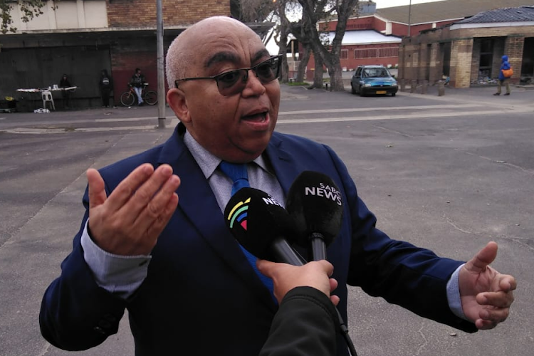 Albert Fritz said he was provided with a list of seven allegations and was requested to respond. 'I denied all the allegations on the basis that the alleged misconduct simply did not take place,' he said. File photo.