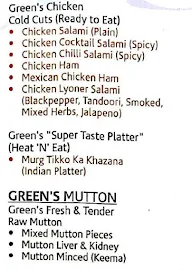 Green Chick Chop menu 4