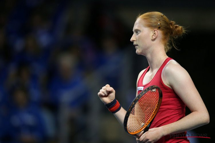 BAM! Van Uytvanck stunt en pakt tweede WTA-titel