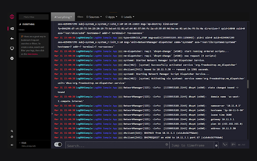 Customize LogDNA