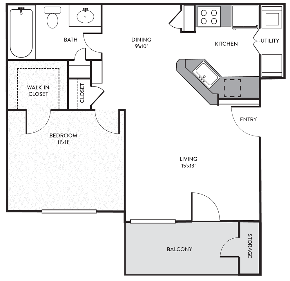 A1 Floorplan Diagram