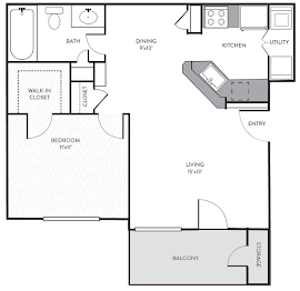 A1 Floorplan Diagram