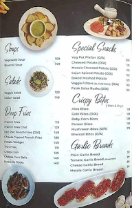 Tea Zone menu 1