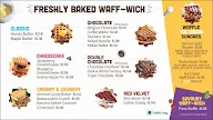 The Belgian Waffle Co menu 1
