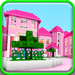 Cover Image of 下载 Pink dollhouse games map for MCPE 1.0 APK