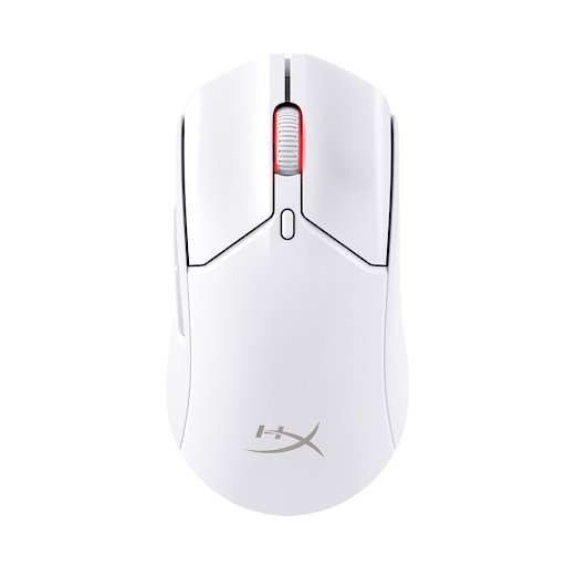 Chuột gaming không dây HYPERX PULSEFIRE HASTE II WIRELESS - Trắng (6N0A9AA)