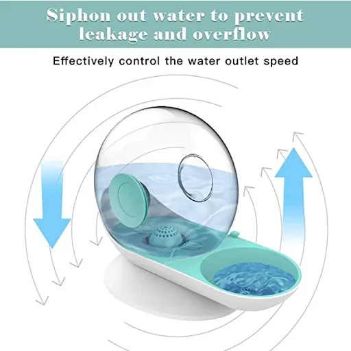 Snails Bubble Cat Water Fountain Automatic Pet Water Dispenser for Cats Dogs Large Capacity Cat Drinking Bowls Pet Suppl
