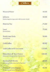 Kusum Restaurant menu 1