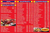 Essen Foods menu 1