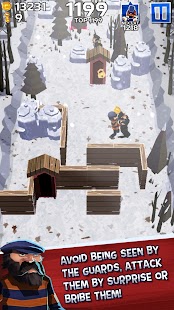 Winter Fugitives: stealth game (Mod Money)