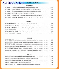 Samudra - Sea Food Special menu 2