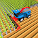 Blocky Plow Farming Harvester icon