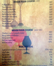 Shosha Cafe N Bar menu 5