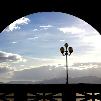 Una cornice di cielo e nuvole di 