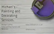 Michael's painting and decorating services Logo