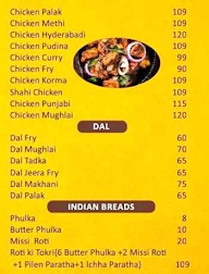 Kataria's menu 2