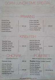 Ritz Classic menu 2