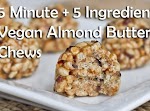 5 Minute + 5 Ingredient No Bake Vegan Almond Butter Chews: http://ohsheglows.com was pinched from <a href="http://ohsheglows.com/2011/01/05/5-minute-5-ingredient-no-bake-almond-butter-chews/" target="_blank">ohsheglows.com.</a>