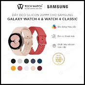 Dây Đeo Silicon 20Mm Cho Đồng Hồ Thông Minh Samsung Galaxy Watch 5/ Watch 4