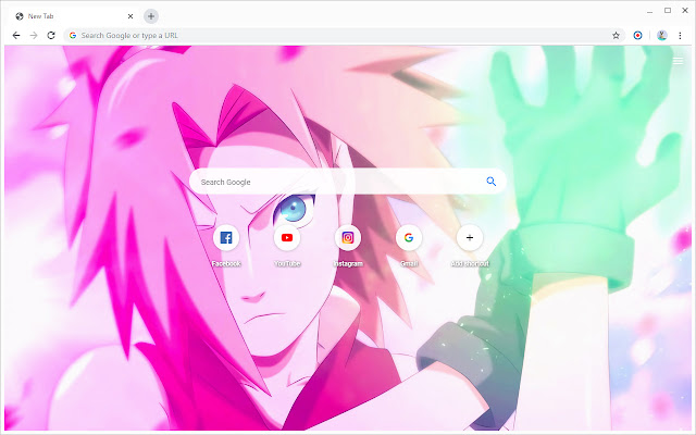 Sakura Haruno / Naruto Wallpapers New Tab