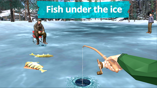Screenshot Fishing in the Winter. Lakes.