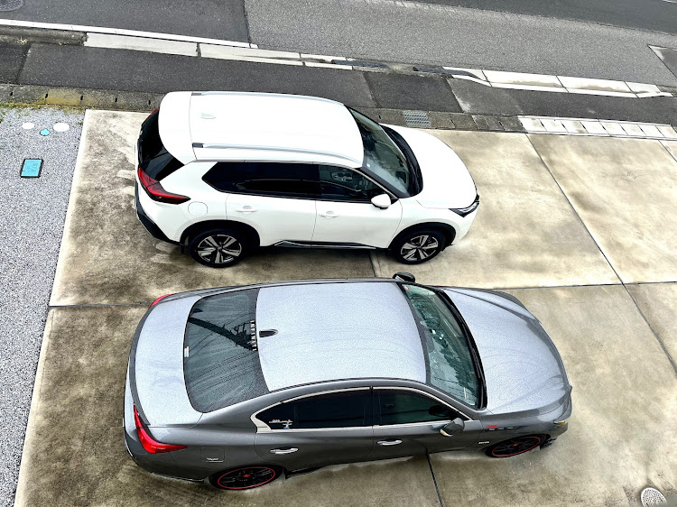 スカイラインのいつもイイネ&コメントありがとうございます🙇‍♂️・むすめの愛車・天际线　Tian Ji Xian・生憎の雨に関するカスタム事例の投稿画像10枚目