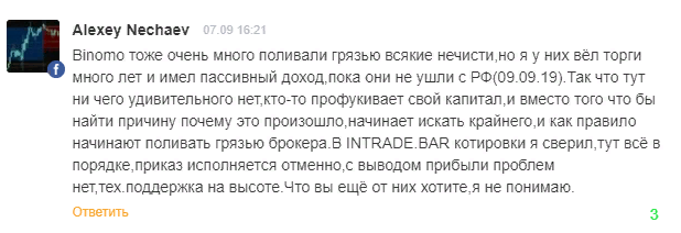 Брокер бинарных опционов Intrade: обзор и отзывы