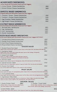 Mughlai Andaaz menu 1