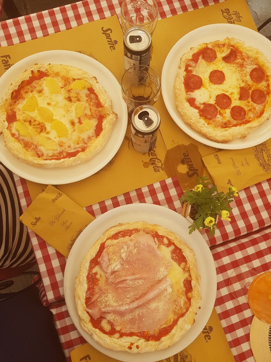 Gluten-Free Pizza at Trattoria Pizzeria Da Gherardo Lucca