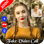 Cover Image of 下载 Fake Video Call : Girlfriend FakeTime prank 1.0 APK