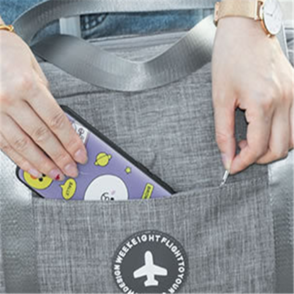 Bolsa de Viagem com Separação Seca e Molhada para Turismo Fitness Armazenamento Roupas Sapatos e Itens Diários Pacote S