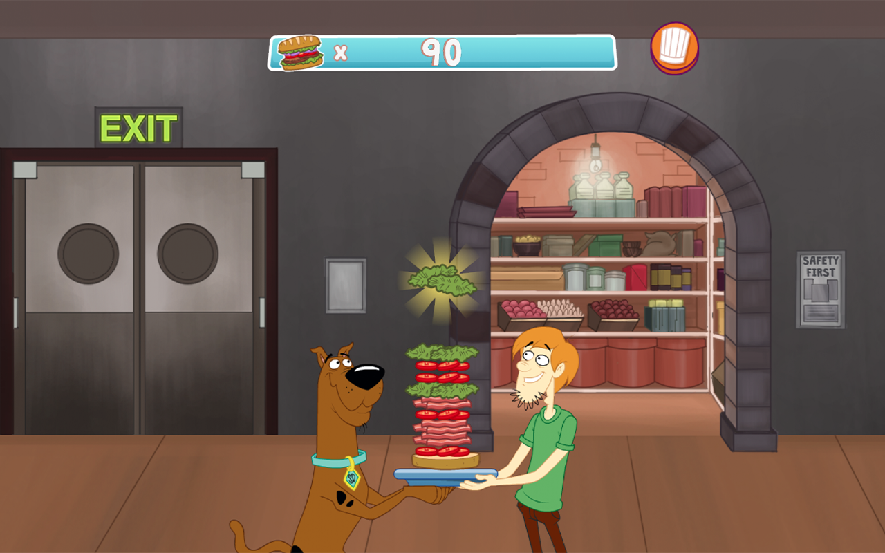 Scooby Doo Sandwich Stack - Cartoon Game Preview image 1