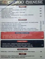 Chiwoo Chinese menu 2