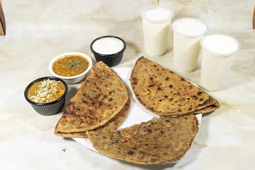 3 Type Paratha Combo [serves 3]