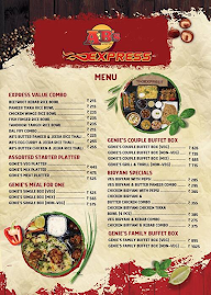 Express By AB's menu 1