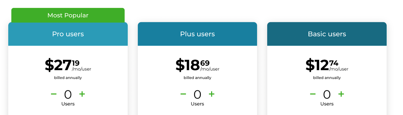 Phone.com pricing.