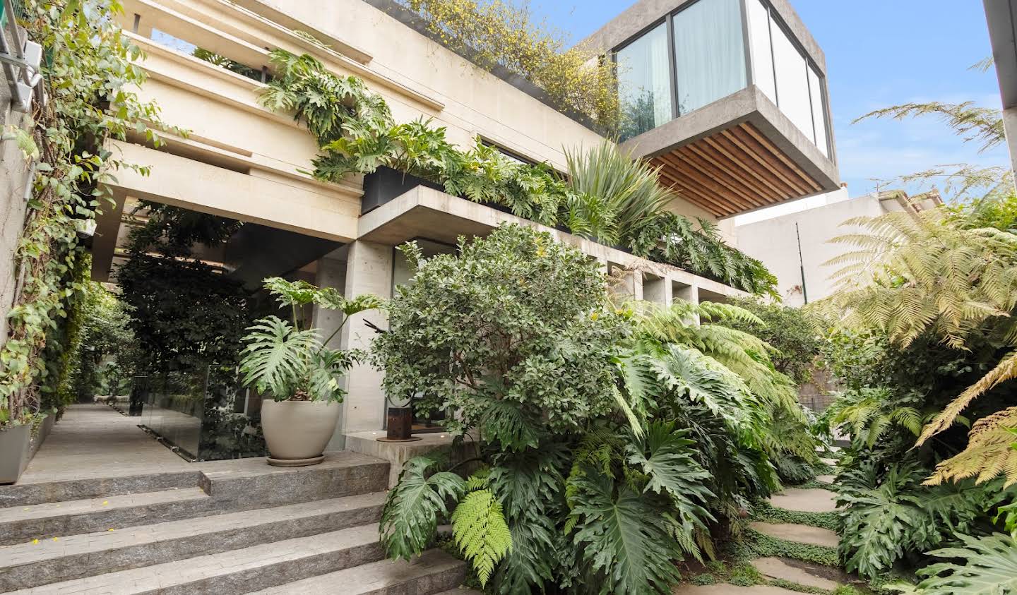 House with garden and terrace Mexico City