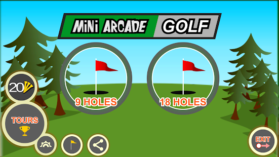 Mini Arcade Golf: Cep Turları Ekran Görüntüsü