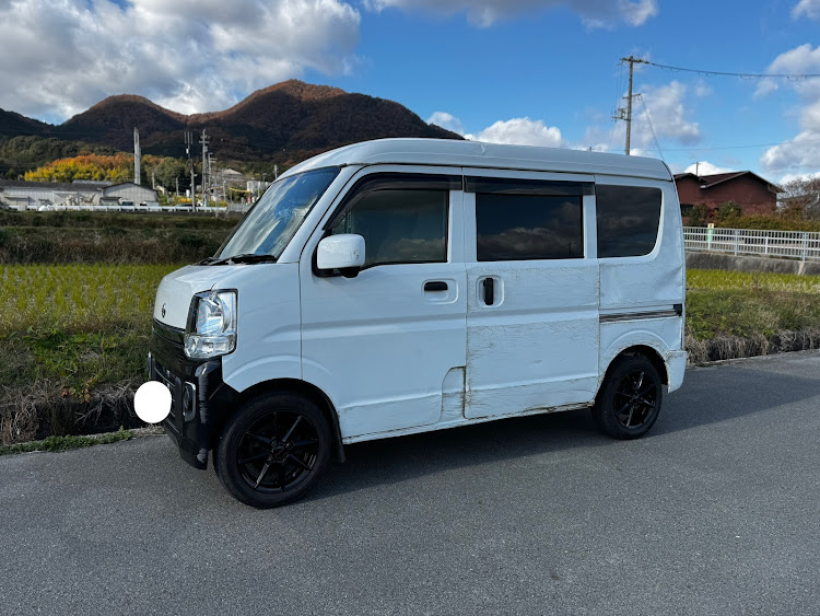 NV100クリッパーのドライブ・いいね！&コメントありがとうございます！・ふーさんの日常・さむい・山をバックにに関するカスタム事例の投稿画像1枚目
