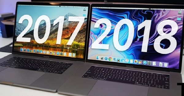 So sánh Macbook Pro 2017 và 2018