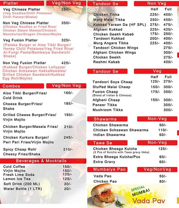 Home Factory menu 